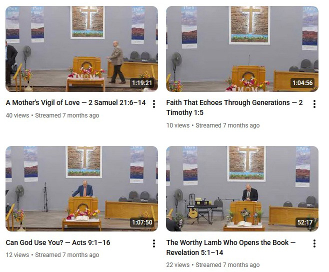 After: clear sermon titles